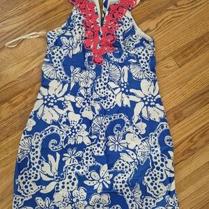 Lilly Pulitzer Blue and White Dress